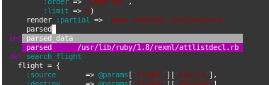 Autocompletar en Vim